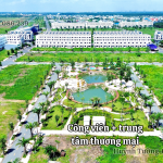Bán gấp lô góc 2 mặt tiền đối diện Công viên và trung tâm thương mại, Giá chỉ 4,6 tỷ